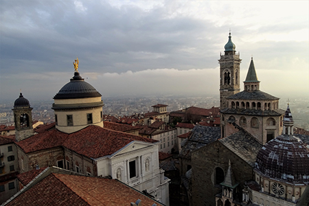 Città Alta ad anello per stradette, salite, scalette il 10 gennaio 2018  - FOTOGALLERY